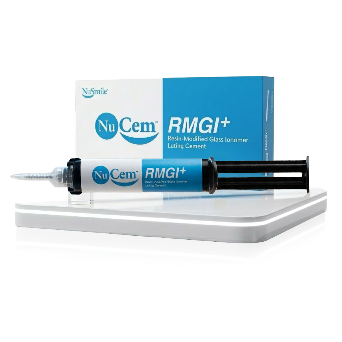 NuCem RMGI Cement Syringe and Box