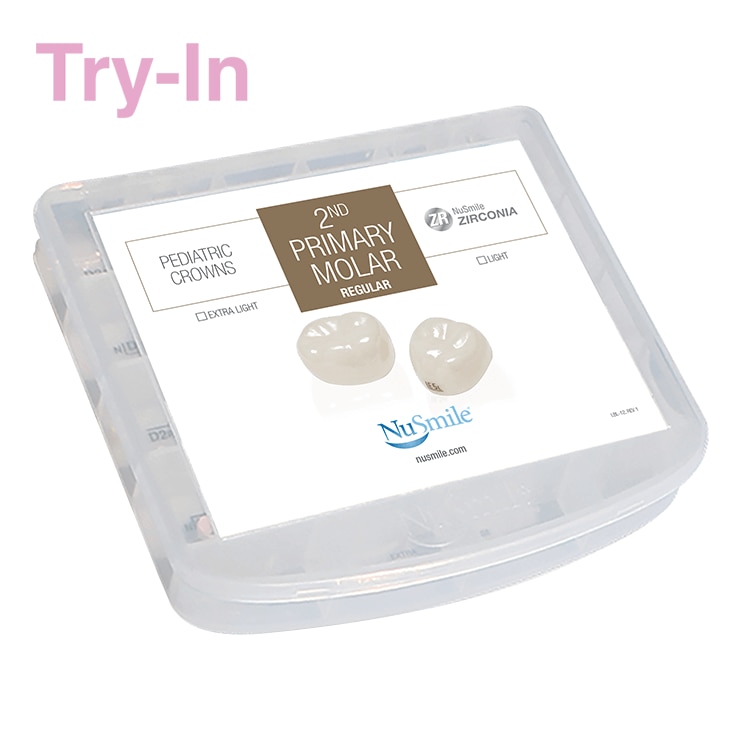 2nd Primary Regular Molar Try-In Kit