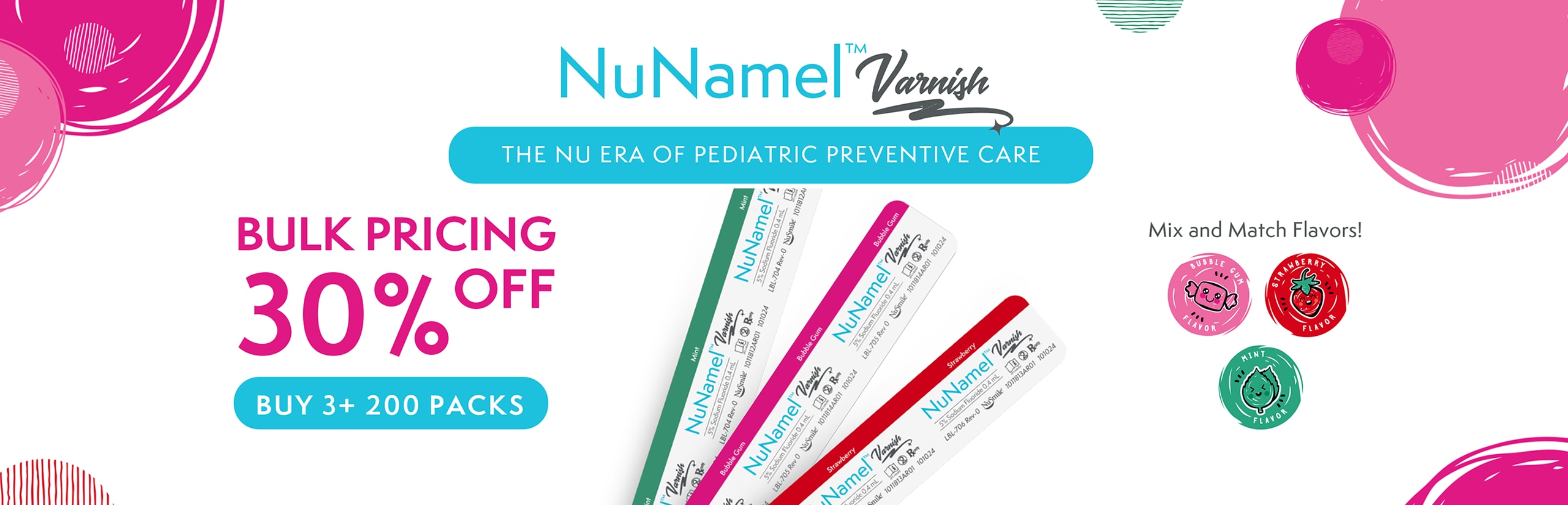 NuNamel Varnish Banner Image