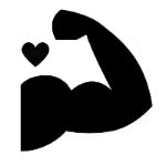 No muscle strain