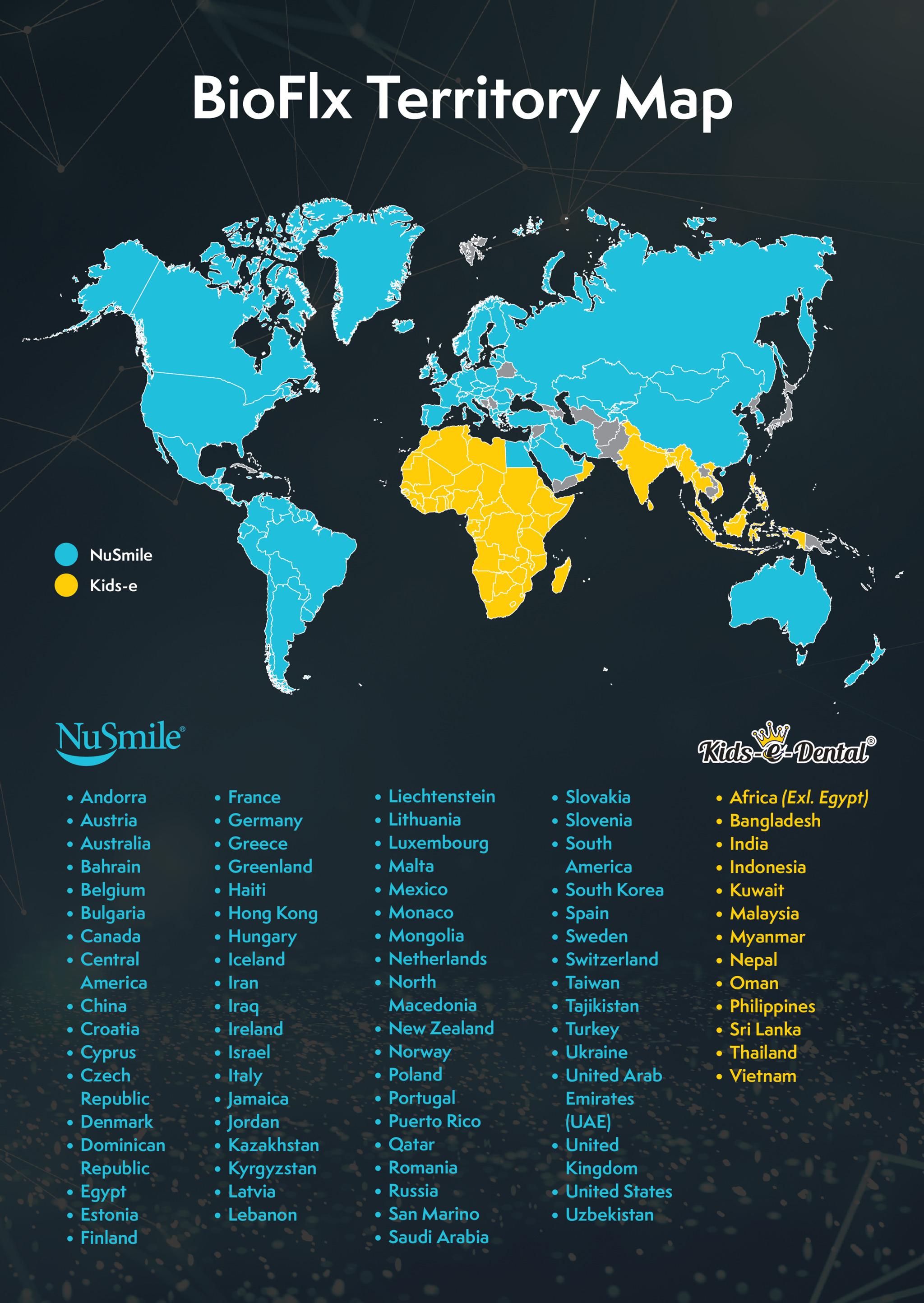 BioFlx Territory Map