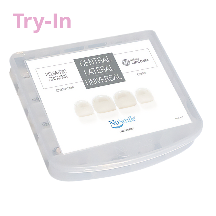 トライアルセット・サンプル smile NuSmile ZR Try-In Crowns Anterior Kit - 36 Crowns