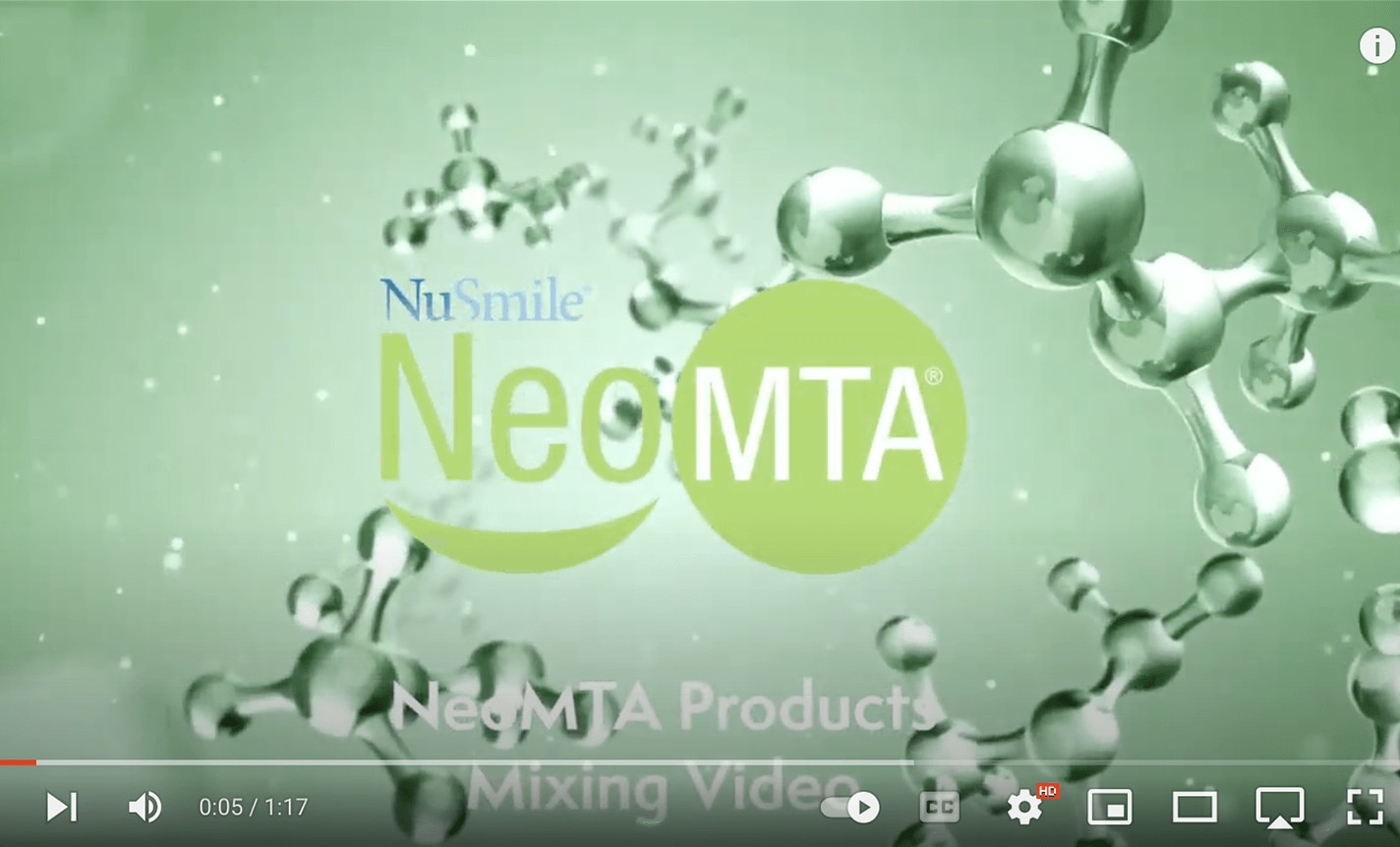 NuSmile NeoMTA Mixing Video