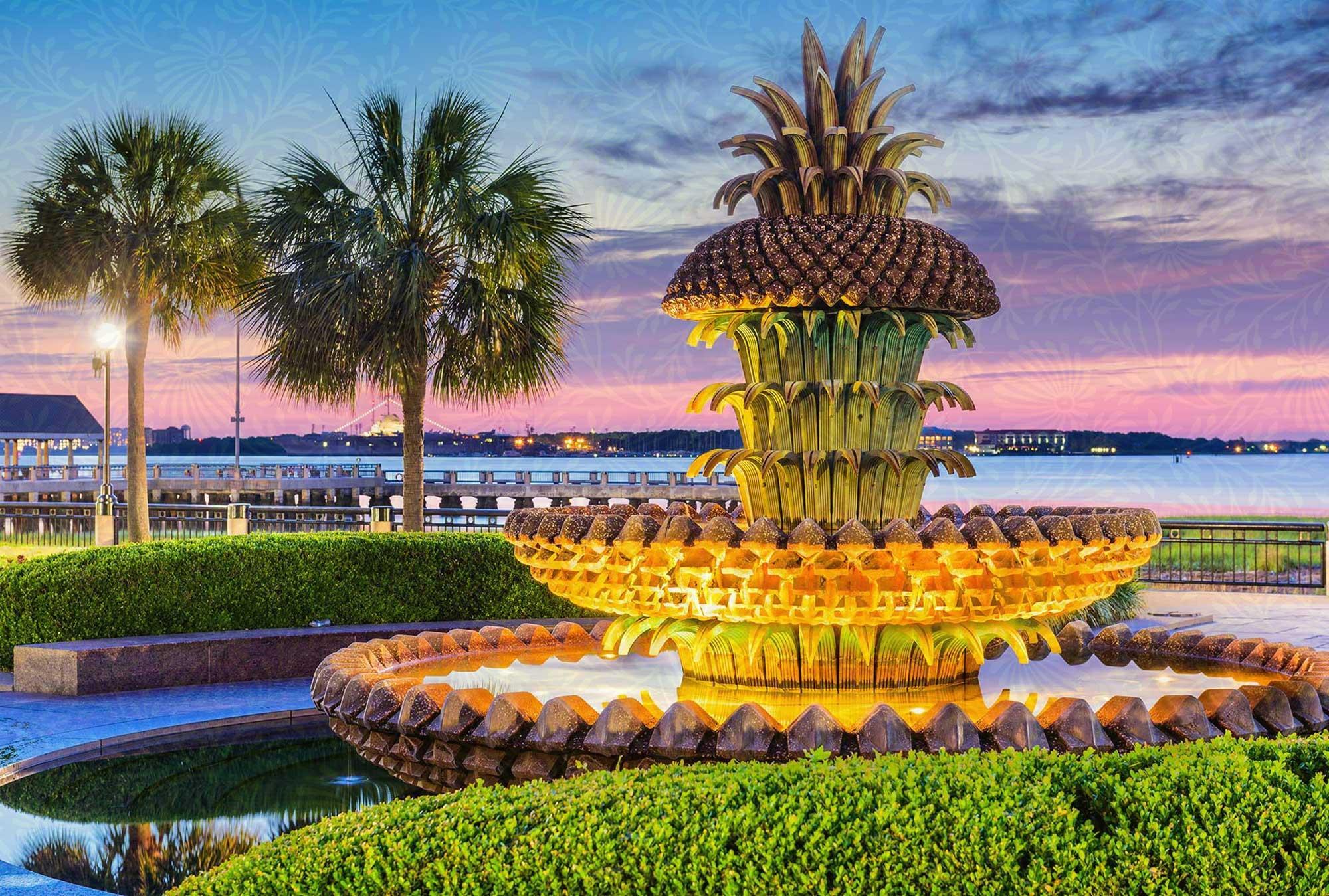 Pineapple Fountain