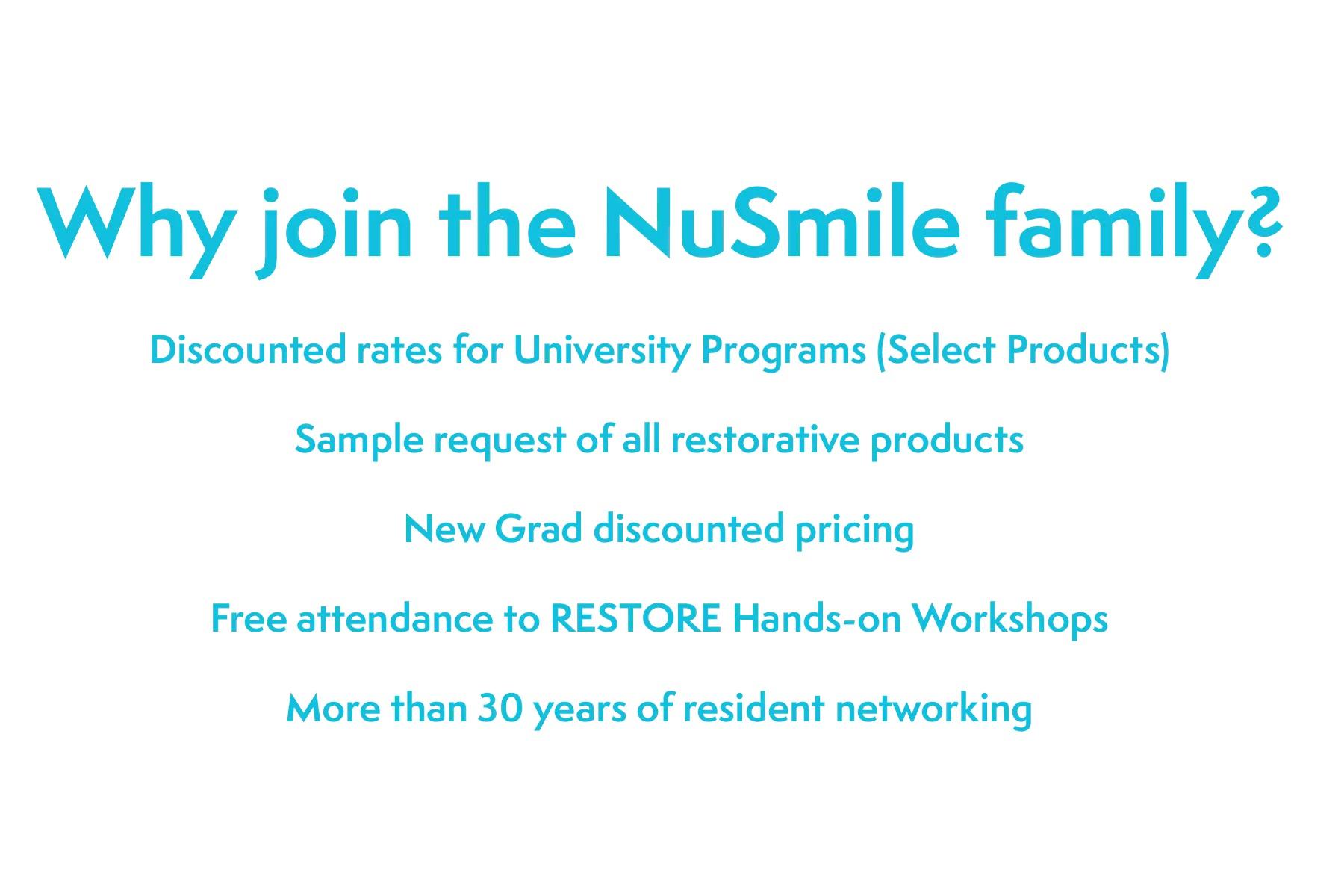 Join the NuSmile Family